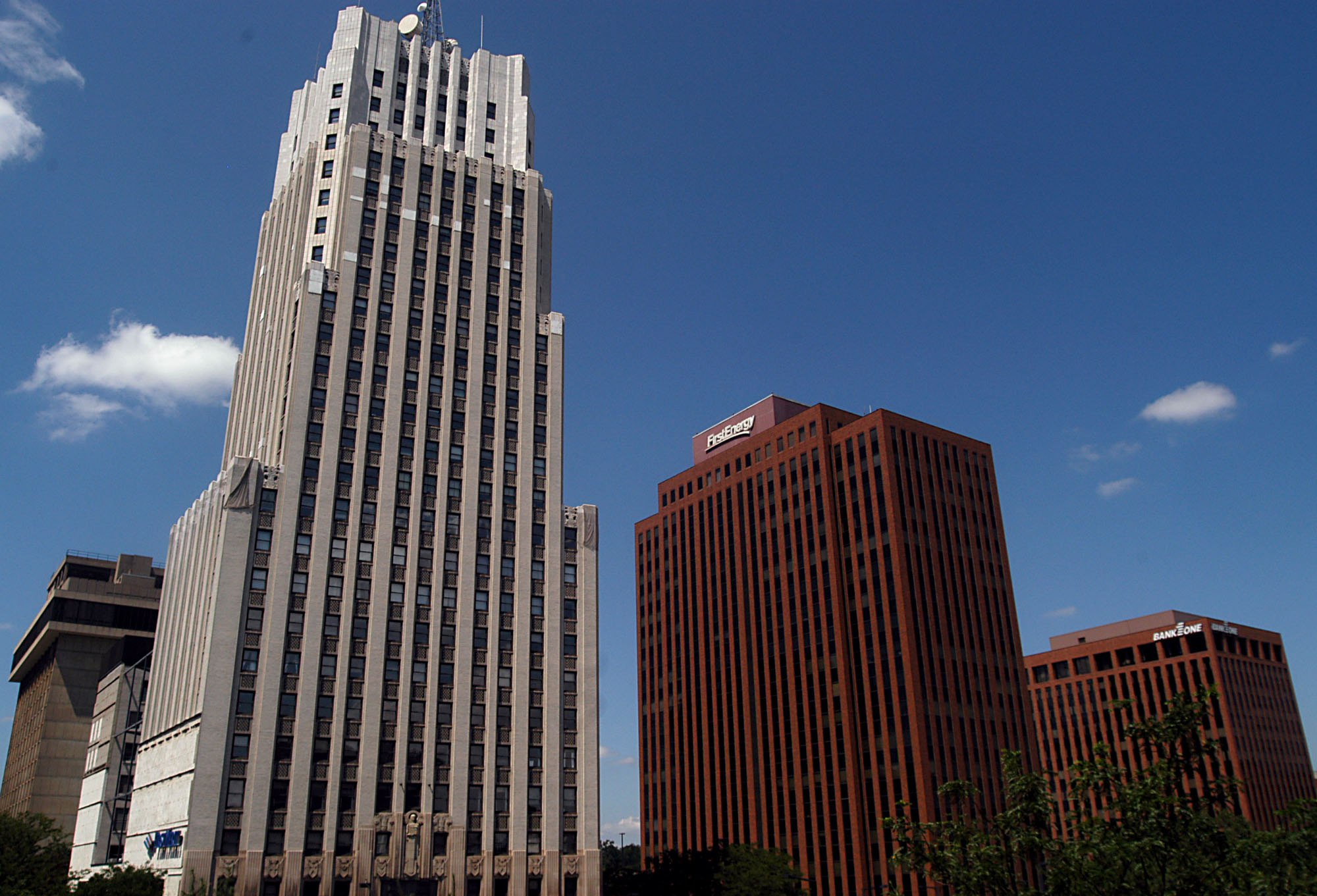 The headquarters of FirstEnergy in Akron, Ohio.